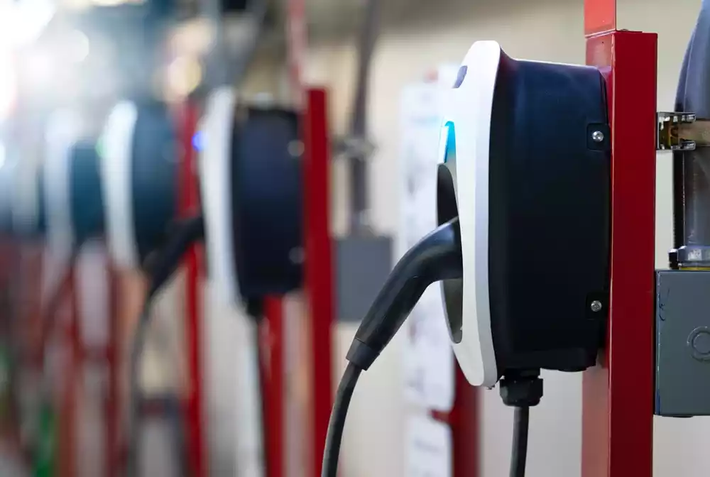 electric car charging station